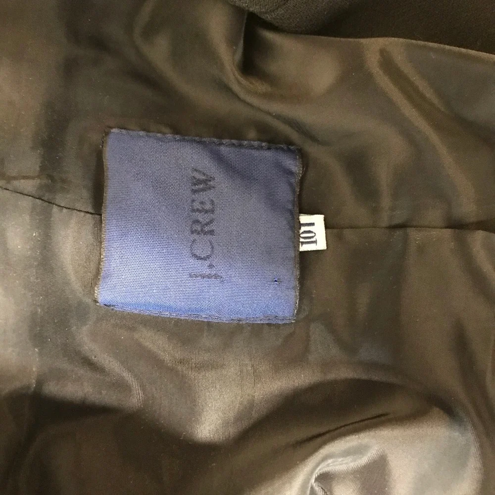 J. Crew Black Women's Two-Button Blazer